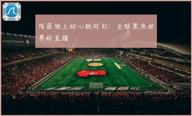 绿茵场上的心跳时刻：全球聚焦世界杯直播